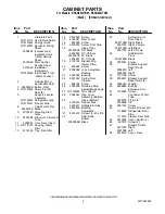 Предварительный просмотр 2 страницы KitchenAid KSSO48QTB03 Parts List