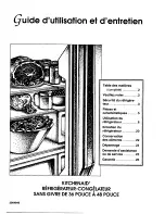 Предварительный просмотр 27 страницы KitchenAid KSSP36M Use & Care Manual