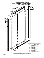 Предварительный просмотр 3 страницы KitchenAid KSSP42MFB05 Parts List