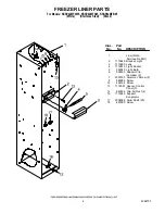 Предварительный просмотр 4 страницы KitchenAid KSSP42MFB05 Parts List