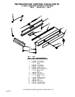 Предварительный просмотр 7 страницы KitchenAid KSSP42MFB05 Parts List