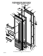 Предварительный просмотр 13 страницы KitchenAid KSSP42MFB05 Parts List