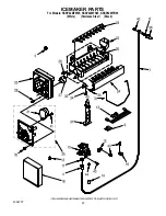 Предварительный просмотр 23 страницы KitchenAid KSSP42MFB05 Parts List