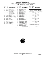 Preview for 22 page of KitchenAid KSSP42QHB00 Parts List