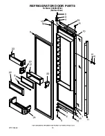 Предварительный просмотр 15 страницы KitchenAid KSSP42QTS00 Parts List