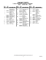 Предварительный просмотр 2 страницы KitchenAid KSSP48MFB05 Parts List