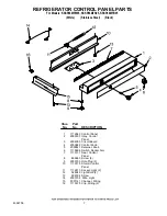 Предварительный просмотр 7 страницы KitchenAid KSSP48MFB05 Parts List