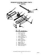 Предварительный просмотр 8 страницы KitchenAid KSSP48QJS00 Parts List