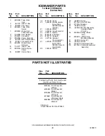 Предварительный просмотр 28 страницы KitchenAid KSSP48QJS00 Parts List