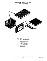 Preview for 4 page of KitchenAid KSSP48QTS - s Parts List