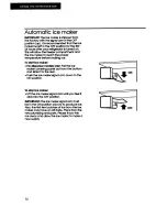 Предварительный просмотр 12 страницы KitchenAid KSSS36D Use And Care Manual