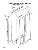 Preview for 4 page of KitchenAid KSSS36DAW00 Parts List