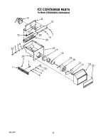 Preview for 37 page of KitchenAid KSSS36DAW00 Parts List