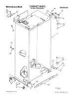 KitchenAid KSSS36DAW01 Parts List предпросмотр