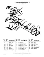 Preview for 27 page of KitchenAid KSSS36DAW04 Parts List