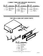 Предварительный просмотр 4 страницы KitchenAid KSSS36DAW05 Parts List