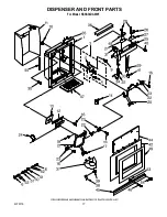 Предварительный просмотр 17 страницы KitchenAid KSSS36DAW05 Parts List