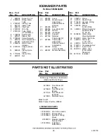 Предварительный просмотр 27 страницы KitchenAid KSSS36DAW05 Parts List