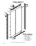 Preview for 3 page of KitchenAid KSSS36DBX01 Parts List