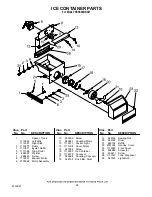 Preview for 25 page of KitchenAid KSSS36DBX01 Parts List