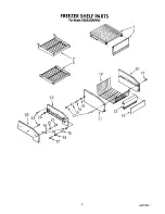 Предварительный просмотр 13 страницы KitchenAid KSSS36DWW00 Parts List