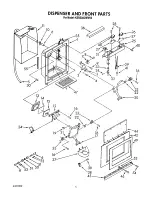 Предварительный просмотр 23 страницы KitchenAid KSSS36DWW00 Parts List