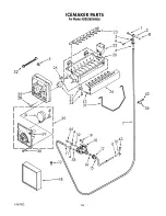 Предварительный просмотр 32 страницы KitchenAid KSSS36DWW00 Parts List