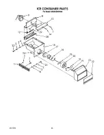 Предварительный просмотр 35 страницы KitchenAid KSSS36DWW00 Parts List