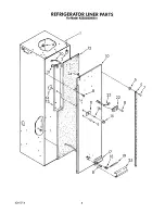 Предварительный просмотр 7 страницы KitchenAid KSSS36DWW01 Parts List