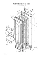 Предварительный просмотр 19 страницы KitchenAid KSSS36DWW01 Parts List