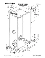 KitchenAid KSSS36DWW02 Parts List предпросмотр