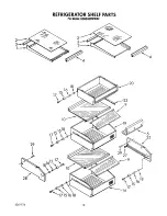 Preview for 15 page of KitchenAid KSSS36DWW02 Parts List