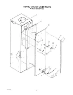 Предварительный просмотр 5 страницы KitchenAid KSSS36DWX00 Parts List