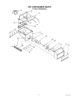 Предварительный просмотр 9 страницы KitchenAid KSSS36DWX00 Parts List