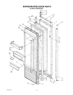 Предварительный просмотр 19 страницы KitchenAid KSSS36DWX00 Parts List