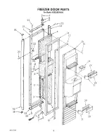 Предварительный просмотр 21 страницы KitchenAid KSSS36DWX00 Parts List