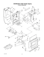 Предварительный просмотр 23 страницы KitchenAid KSSS36DWX00 Parts List