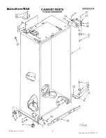 KitchenAid KSSS36DWX01 Parts List предпросмотр