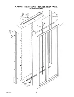 Предварительный просмотр 4 страницы KitchenAid KSSS36DWX02 Parts List