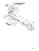 Предварительный просмотр 10 страницы KitchenAid KSSS36DWX02 Parts List