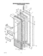 Предварительный просмотр 20 страницы KitchenAid KSSS36DWX02 Parts List