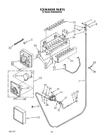 Предварительный просмотр 32 страницы KitchenAid KSSS36DWX02 Parts List