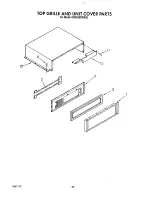 Предварительный просмотр 34 страницы KitchenAid KSSS36DWX02 Parts List