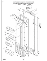 Предварительный просмотр 20 страницы KitchenAid KSSS36FJB00 Parts List