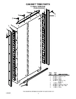 Предварительный просмотр 3 страницы KitchenAid KSSS36FJX00 Parts List