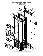 Предварительный просмотр 13 страницы KitchenAid KSSS36FJX00 Parts List