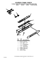 Предварительный просмотр 7 страницы KitchenAid KSSS36FKB00 Parts List