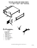 Предварительный просмотр 8 страницы KitchenAid KSSS36FKB00 Parts List