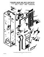 Предварительный просмотр 11 страницы KitchenAid KSSS36FKB00 Parts List