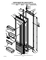 Предварительный просмотр 13 страницы KitchenAid KSSS36FKB00 Parts List